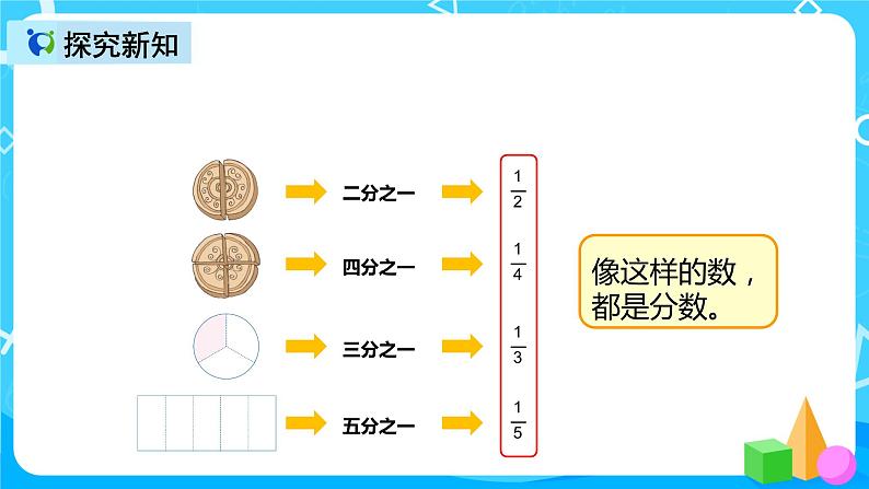 人教版数学三年级上册第八单元第一课时《几分之一》课件+教案+同步练习（含答案）07