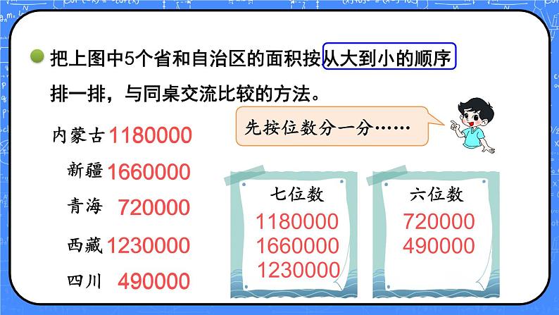 四年级上册数学课件-1.4 国土面积 北师大版08