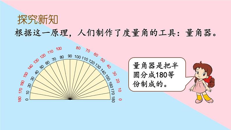 四年级上册数学课件-2.6 角的度量（二） 北师版04