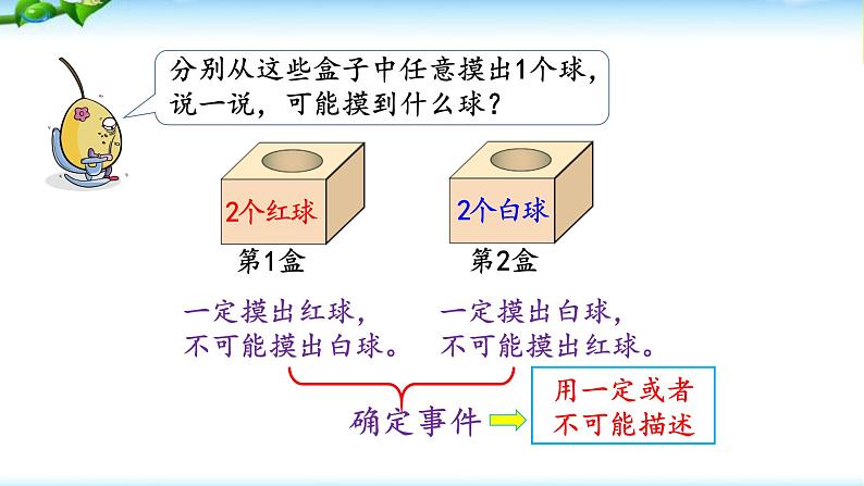 四年级上册数学课件-8.2 摸球游戏 北师版07