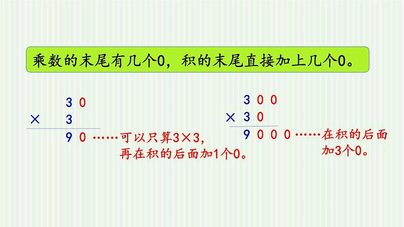 四年级上册数学课件-整理与复习第3课时 乘法 北师版08