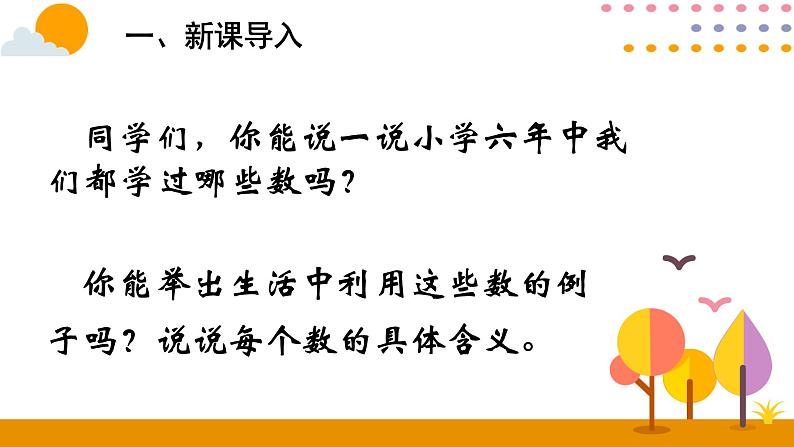 2020-2021学年六年级下册人教版数学教学课件  6.1数的认识02