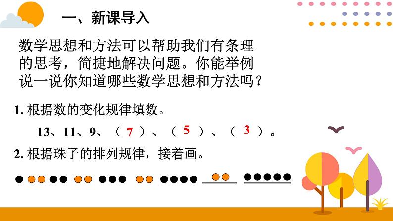 2020-2021学年六年级下册人教版数学教学课件 6.11数学思考第2页