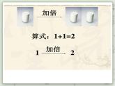 【滬教版五年制】一年級上冊第五單元  加倍與一半 課件