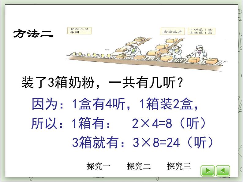 【沪教版五年制】三年级上册第一单元  《连乘、连除》第一课时PPT课件05