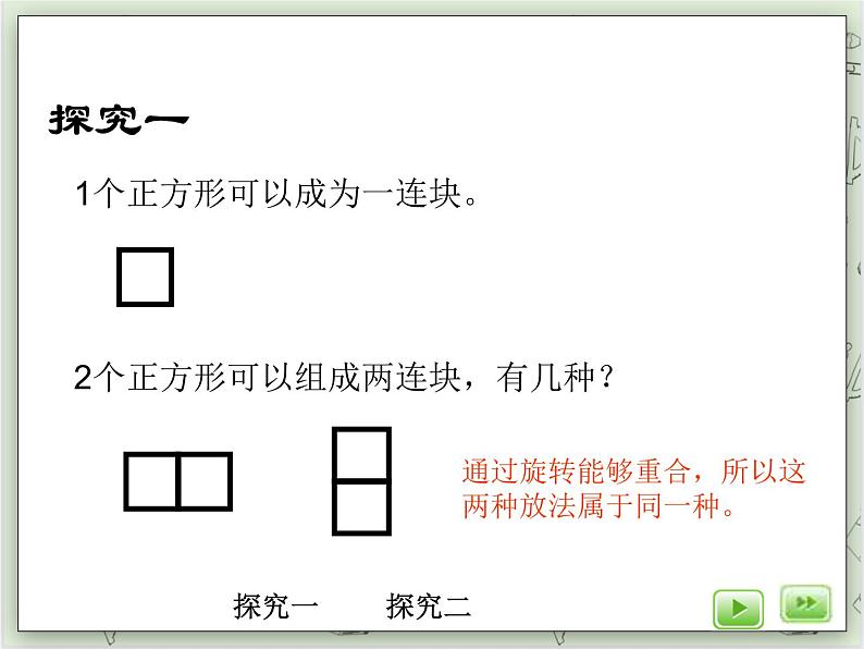 【沪教版五年制】三年级上册第一单元  《正方形组成的图形--多连块》PPT课件第3页