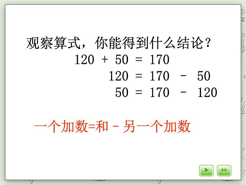 【沪教版五年制】四年级上册第一单元  《加法与减法的关系》ppt课件08