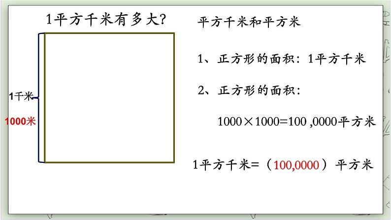 【沪教版五年制】四年级上册第二单元 《平方千米》ppt课件06