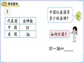 人教版二年级数学上册课件 第2单元 100以内的加法和减法（二） 第5课时  退位减