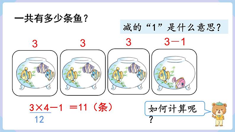 人教版二年级数学上册课件 第4单元  表内乘法（一）  第6课时  乘加  乘减06