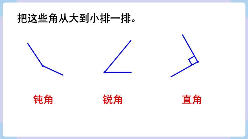 人教版二年级数学上册课件 第9单元 总复习 第1课时  长度单位 角的初步认识第7页