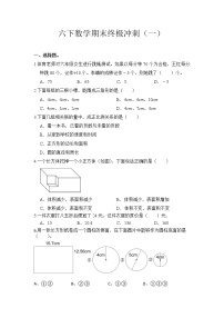 六下数学期末终极冲刺（一）