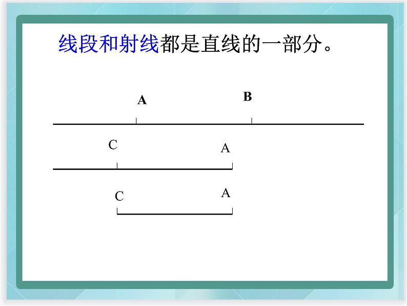 （北京版）四年级数学上册课件《直线、射线和线段》课件第3页