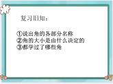 （北京版）四年級(jí)數(shù)學(xué)上冊(cè)課件 平角和周角