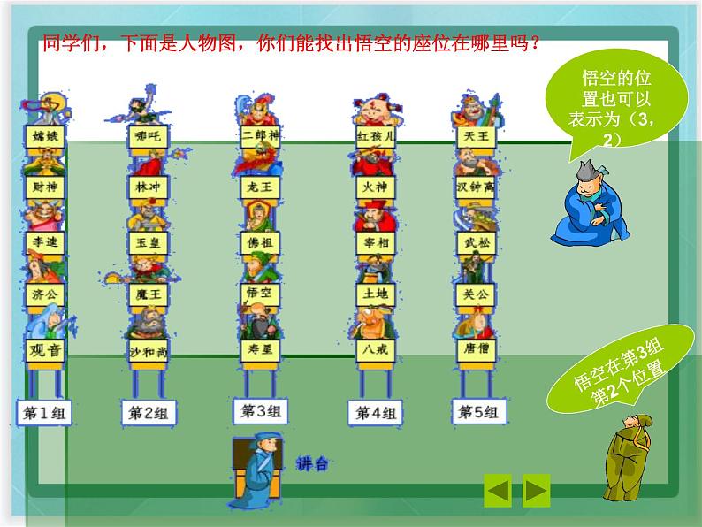 （北京版）四年级数学上册课件《位置与方向》课件05