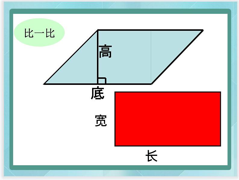 （北京版）五年级数学上册课件 平行四边形的特征和面积第7页