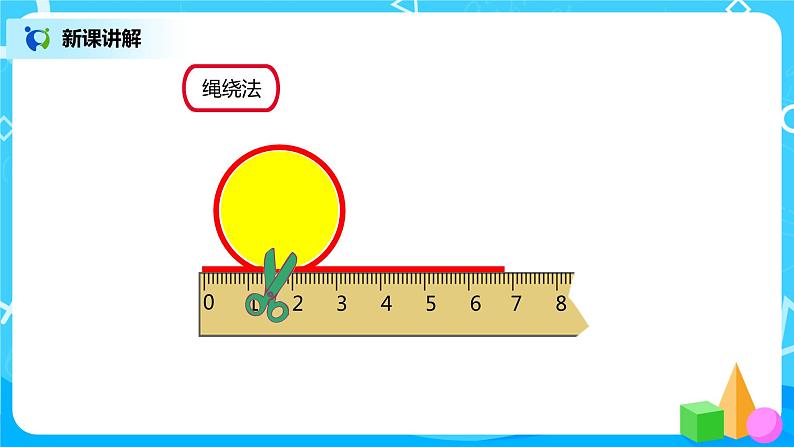 人教版小学数学六年级上册5.2《圆的周长》PPT课件+教学设计+同步练习05