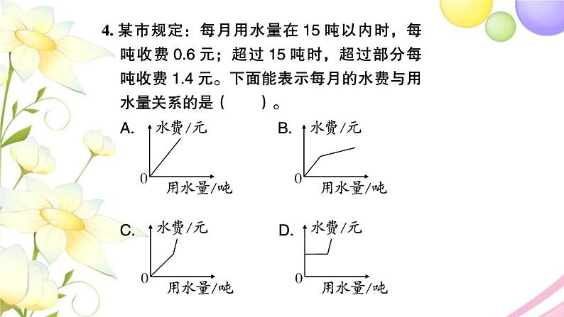 苏教版五年级数学下册第八单元整理与复习第4课时统计天地习题课件苏教版05