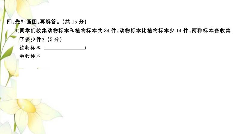 苏教版四年级数学下册第五单元解决问题的策略习题课件07