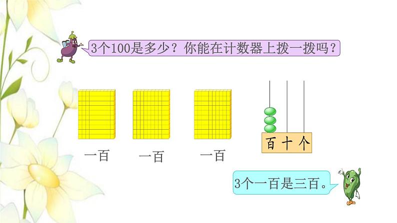 苏教版二年级数学下册四认识万以内的数第1课时数数和千以内数的组成教学课件第5页