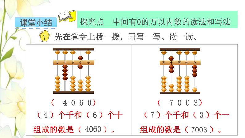 苏教版二年级数学下册四认识万以内的数第6课时认识万以内的数2教学课件04