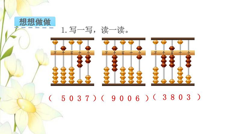 苏教版二年级数学下册四认识万以内的数第6课时认识万以内的数2教学课件05