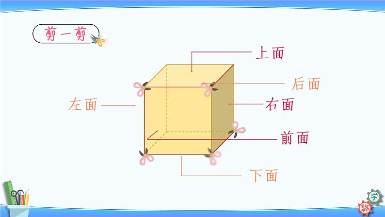 2022年苏教版六年级上册数学第一单元第3课时 长方体和正方体的展开图 课件04