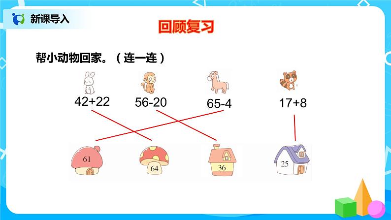 人教版数学二年级上册2.3《100以内的不退位减法》课件+教学设计04