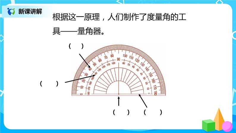 人教版数学四上3.2 《角的度量》课件+教学设计08