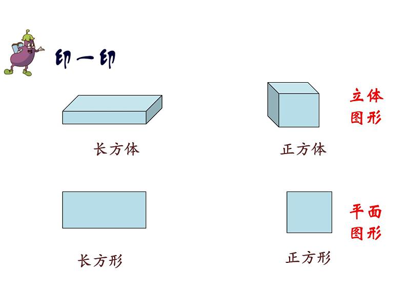 一年级下册数学课件-6.1 认识图形｜冀教版  (共14张PPT)第5页