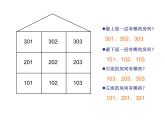 一年级下册数学课件-5.2   上 中 下 左 中 右  ▏沪教版 (共11张PPT)