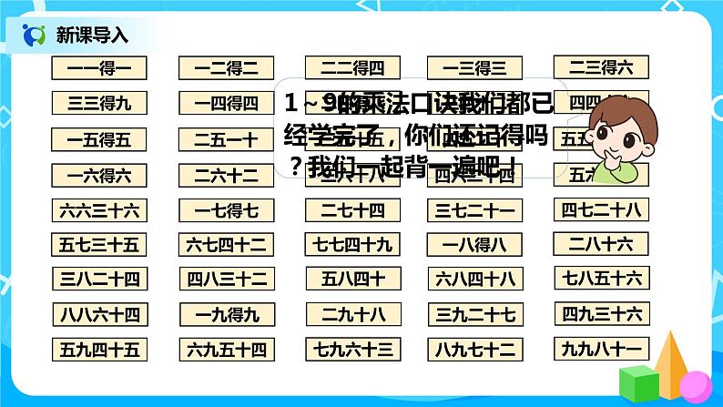 人教版数学二年级上册6.6《整理和复习》课件+教学设计05