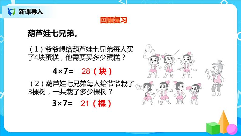 人教版数学二年级上册6.2《8的乘法口诀》课件+教学设计04