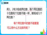 人教版數(shù)學二年級上冊8.1《搭配（一）排列問題》課件+教學設計