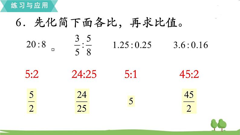 苏教版数学六年级上册 第三单元 分数除法 3.13 第13课时 整理与练习　PPT课件+教案08