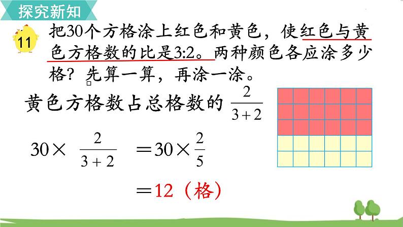 苏教版数学六年级上册 第三单元 分数除法 3.11 第11课时 按比例分配的实际问题　PPT课件+教案08