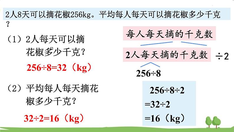 西师大版数学4年级上册 第七单元  三位数除以两位数的除法 第8课时   问题解决（1） PPT课件05