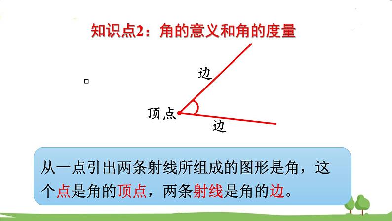 西师大版数学4年级上册 第九单元 总复习 第5课时   角、相交与平行 PPT课件第6页