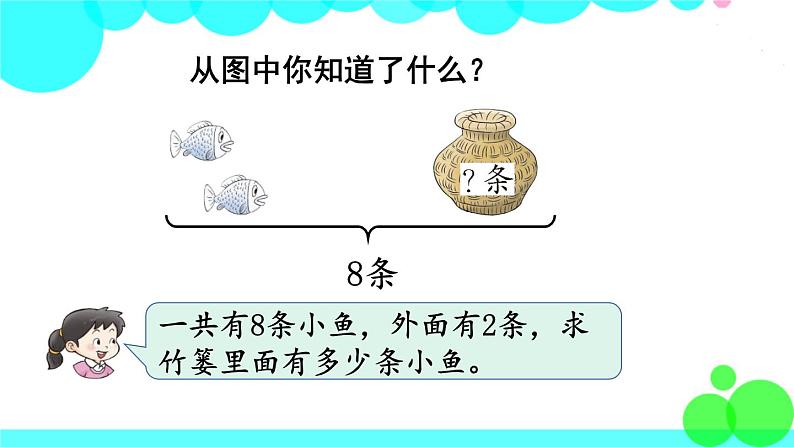 西师大版数学1年级上册 第二单元  10以内数的认识和加减法（二） 第7课时  解决问题 PPT课件第5页