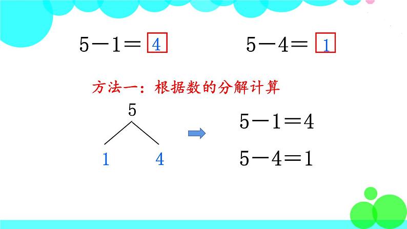 西师大版数学1年级上册 第一单元  10以内数的认识和加减法（一） 第10课时  5以内数的减法（2） PPT课件05