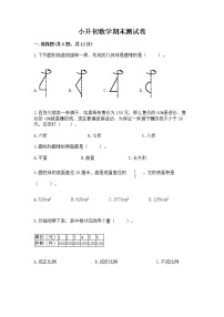 小升初数学期末测试卷附参考答案（培优）