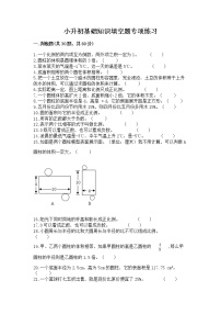 小升初基础知识填空题专项练习答案