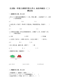 小学数学北京版一年级上册九 加法和减法（二）精品综合训练题