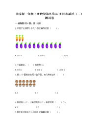 数学北京版九 加法和减法（二）精品测试题