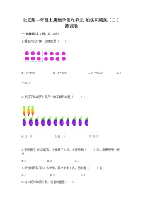 北京版一年级上册九 加法和减法（二）精品一课一练