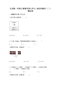 小学数学北京版一年级上册九 加法和减法（二）精品精练