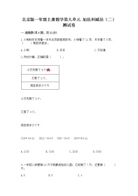 小学北京版九 加法和减法（二）精品巩固练习