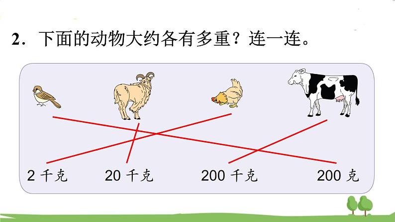 苏教版数学3年级上册 2.3 练习五 PPT课件+教案04