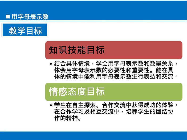 四年级数学下册课件-5.1 用字母表示数（18）-北师大版第6页