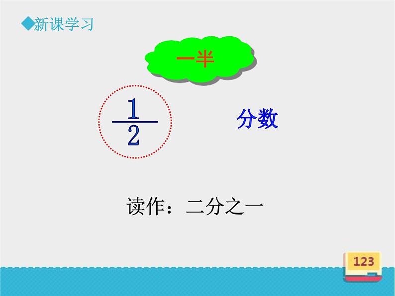 三年级下册数学课件-8.1 认识几分之一｜冀教版第5页